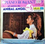 Disco de Vinilo Anibal Angel - Piano Romantico (Vol. 5) Vinyl Record