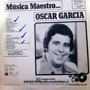 Disco de Vinilo Oscar Garcia - Musica Maestro Vinyl Record