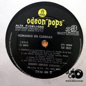 Disco de Vinilo Requinto Gonzales - Romance En Cuerdas Vinyl Record