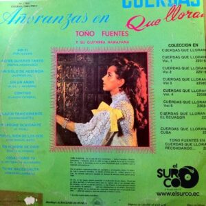 Disco de Vinilo Toño Fuentes - Añoranzas En Cuerdas Que Lloran Vinyl Record