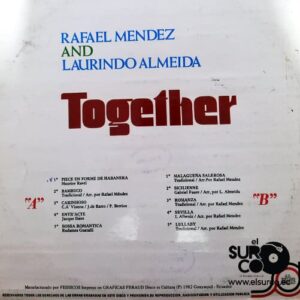 Disco de Vinilo Rafael Mendez And Laurindo Almeida - Together Vinyl Record