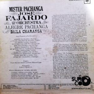 Disco de Vinilo Jose Fajardo - Mister Pachanga And His Orchestra Vinyl Record