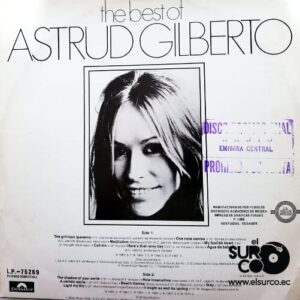 Disco de Vinilo Astrud Gilberto - The Best Of Astrud Gilberto Vinyl Record
