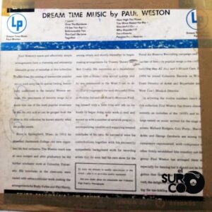 Disco de Vinilo Paul Weston - Dream Time Music Vinyl Record