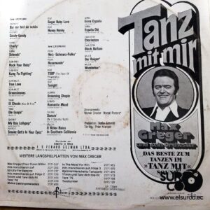 Disco de Vinilo Max Greger Y Su Orquesta - Baile Con Nosotros Vinyl Record