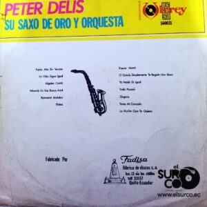 Disco de Vinilo Peter Delis - Peter Delis Su Saxo De Oro Y Su Orquesta Vinyl Record