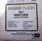 Disco de Vinilo Mantovani And His Orchestra - Faraway Places- Vol. 1 Vinyl Record