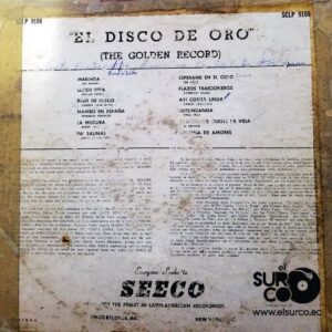 Disco de Vinilo Varios - El Disco De Oro Vinyl Record