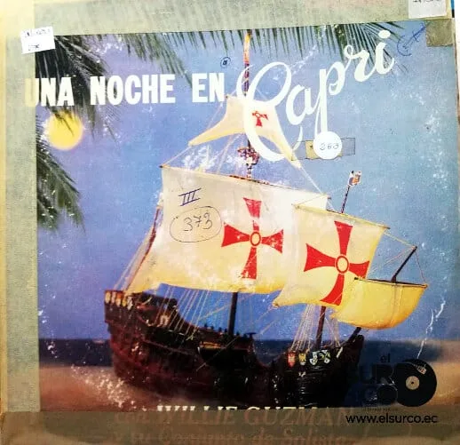 Disco de Vinilo Willie Guzman - Una Noche En Capri Vinyl Record