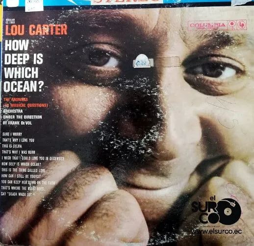 Disco de Vinilo Lou Carter - How Deep Is Which Ocean? Vinyl Record