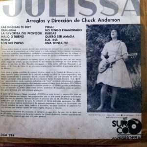 Disco de Vinilo Julissa - Arreglos Y Direcciòn De Chuck Anderson Vinyl Record