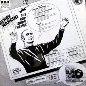 Disco de Vinilo Henry Mancini - The Cop Show Themes Vinyl Record