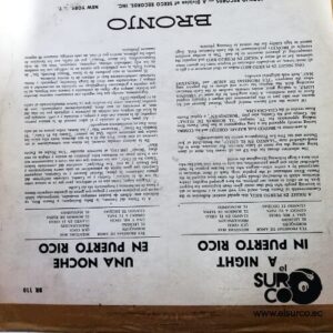 Disco de Vinilo Varios - A Night In Puerto Rico Vinyl Record