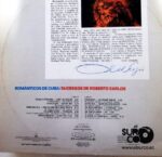 Disco de Vinilo Roberto Carlos Orquesta Romanticos De Cuba - Romanticos  De Cuba Vinyl Record