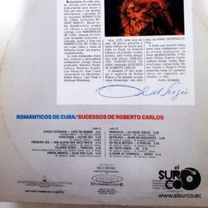 Disco de Vinilo Roberto Carlos Orquesta Romanticos De Cuba - Romanticos  De Cuba Vinyl Record