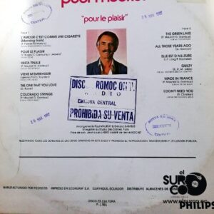 Disco de Vinilo Paul Mauriat - Pour Le Plaisir Vinyl Record