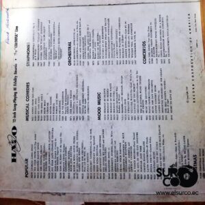 Disco de Vinilo The Moods Of The Country - Holiday In Mexico Vinyl Record