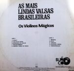 Disco de Vinilo Os Violinos Magicos - As Mais Lindas Valsas Brasileiras Vinyl Record