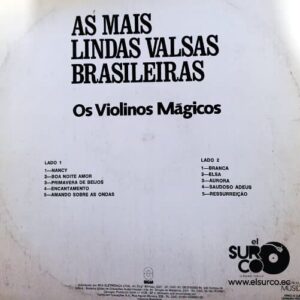 Disco de Vinilo Os Violinos Magicos - As Mais Lindas Valsas Brasileiras Vinyl Record
