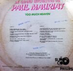 Disco de Vinilo Paul Mauriat - Too Much Heaven Vinyl Record