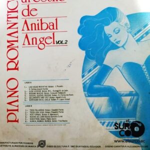 Disco de Vinilo Anibal Angel - Piano Romantico Vol.Ii Vinyl Record