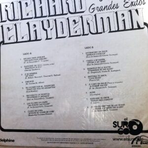 Disco de Vinilo Richard Clayderman - Los 16 Grandes Exitos De Richard Clayderman Vinyl Record