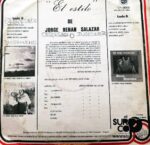 Disco de Vinilo Jorge Benan Salazar - El Estilo De Jorge Benan Salazar Vinyl Record