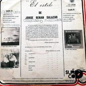 Disco de Vinilo Jorge Benan Salazar - El Estilo De Jorge Benan Salazar Vinyl Record