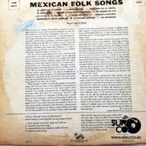 Disco de Vinilo Miguel Aceves Mejia - New Orthophonic High Fidelity Vinyl Record