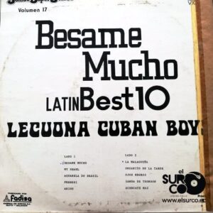 Disco de Vinilo Lecuona Cuban Boys - Besame Mucho Vinyl Record