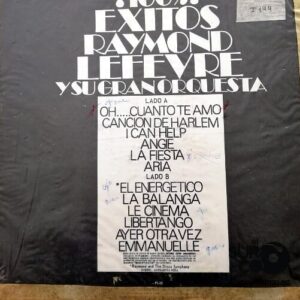 Disco de Vinilo Raymond Lefevre - 100% Exitos Reymond Lefevre Y Su Gran Orquesta Vinyl Record