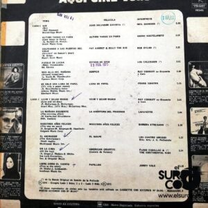 Disco de Vinilo Varios - Aqui Cine Vol. 3 Vinyl Record