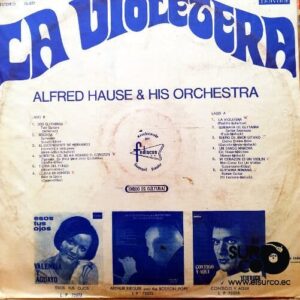 Disco de Vinilo Alfred Hause Y Su Orquesta - La Violetera Vinyl Record