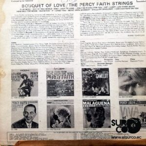 Disco de Vinilo The Percy Faith Strings - Bouquet Of Love Vinyl Record
