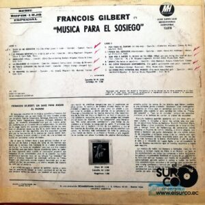Disco de Vinilo Francois Gilbert - Musica Para El Sosiego Vinyl Record