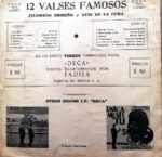 Disco de Vinilo Filomeno Ormeño-Lucho De La Cuba - 12 Valses Famosos Vinyl Record