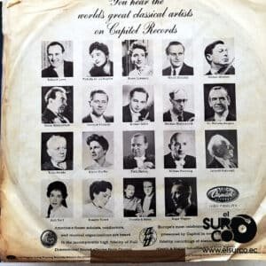 Rca Victor Orchestra - You Hear The World’s Great Classical Artist On Capitol Records Vinilo