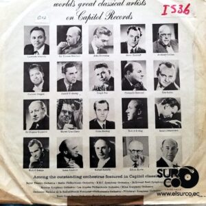 Disco de Vinilo Rca Victor Orchestra - You Hear The World’s Great Classical Artist On Capitol Records Vinyl Record