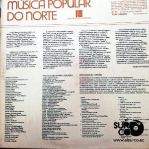 Disco de Vinilo Varios - Musica Popular Du Norte – N. 3 Vinyl Record