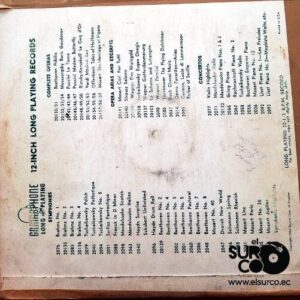 Disco de Vinilo The Philharmonia Orchestra - Rhapsody In Blue Vinyl Record