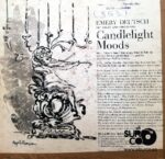 Disco de Vinilo Emery Deutsch - Candlelight Moods Vinyl Record