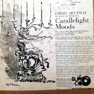 Disco de Vinilo Emery Deutsch - Candlelight Moods Vinyl Record