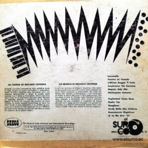 Disco de Vinilo Edoardo Lucchina - Un Brindisi Vinyl Record