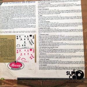Disco de Vinilo Los Chavales De España - Spanish Fire Vinyl Record