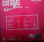 Disco de Vinilo Toño Fuentes - Cuerdas Que Lloran Vol 4 Vinyl Record