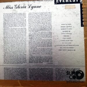 Disco de Vinilo Miss Gloria Lynne - Miss Gloria Lynne Vinyl Record