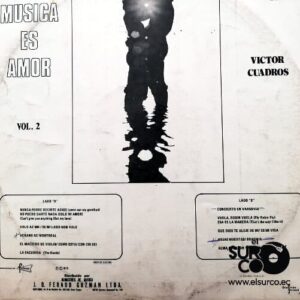 Disco de Vinilo Victor Cuadros - Musica Es Amor Vol. 2 Vinyl Record