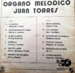 Disco de Vinilo Juan Torres - Organo Melodico Vinyl Record