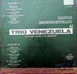 Disco de Vinilo Trio Venezuela - Exitos Monumentales Del Trio Venezuela Vinyl Record