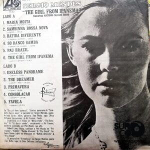 Disco de Vinilo Sergio Mendes - The Girl From Ipanema Vinyl Record
